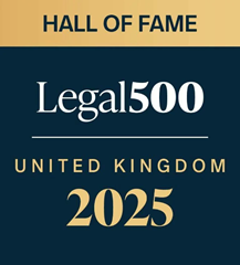 Legal 500 UK Hall of Fame