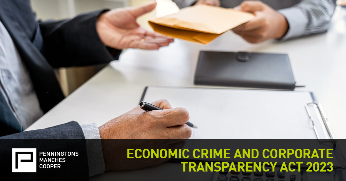 Economic Crime and Corporate Transparency Act 2023 reforms on the horizon