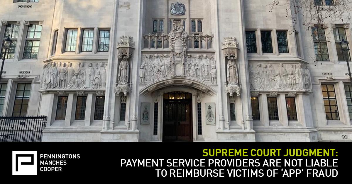 Philipp V Barclays Bank Supreme Court Judgment Finds Psps Not Liable To Reimburse App Fraud 2959